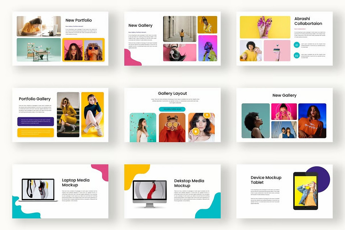 Abrashi Business PowerPoint Template, a Presentation Template by kreatifreya (Photo 4 of 5)
