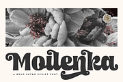 Moilenka - A Bold Retro Script, a Handwritten Font by Ainun Jinan (Thumbnail 1 of 12)