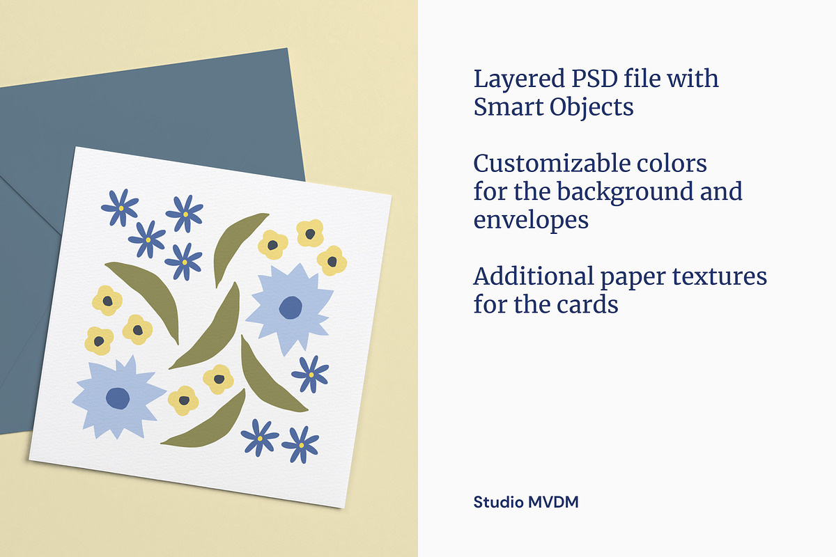 Greeting Card Envelope Mockup Bundle, a Product Mockup by Studio MVDM (Photo 3 of 8)