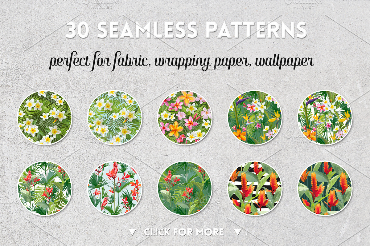Tropical Design Backgrounds Bundle, an Illustration by Anna Studio (Photo 9 of 10)