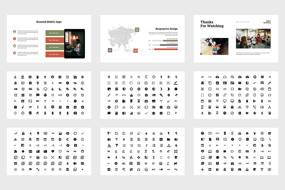 Curam : Digital Kit Powerpoint, a Presentation Template by Punkl Camp (Photo 5 of 9)