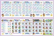 Around the Clock: Quarter Hours, a Stationery Template by Designmela01 (Thumbnail 3 of 6)