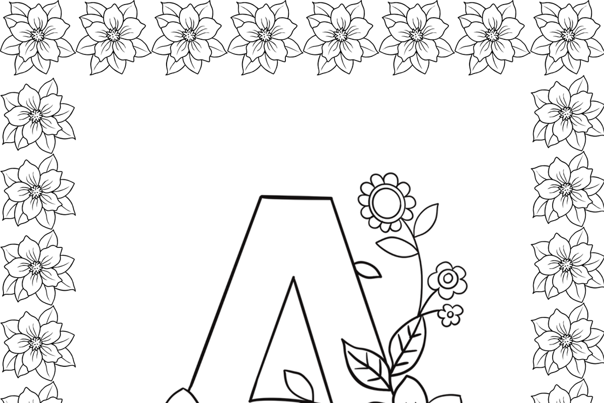 Beautiful A to Z Affirmation Colorin, a Healthcare Illustration by Noorist (Photo 2 of 53)