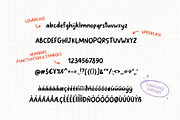 Quick notes | Handwritten Font, a Sans Serif Font by AngelinaKovel (Thumbnail 2 of 11)