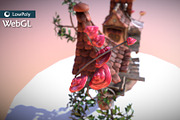 Subdivision&LowPoly fairy tree house, an Architecture 3D Model by Cute & 3D (Thumbnail 27 of 28)