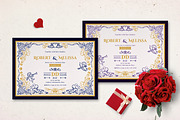 ORNAMENT WEDDING INVITATION, an Invitation Template by Totem Invitation House (Thumbnail 2 of 3)