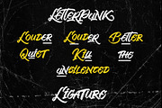 Letterpunk - Grunge Brush Font, a Handwritten Font by Inviline.co (Thumbnail 3 of 10)