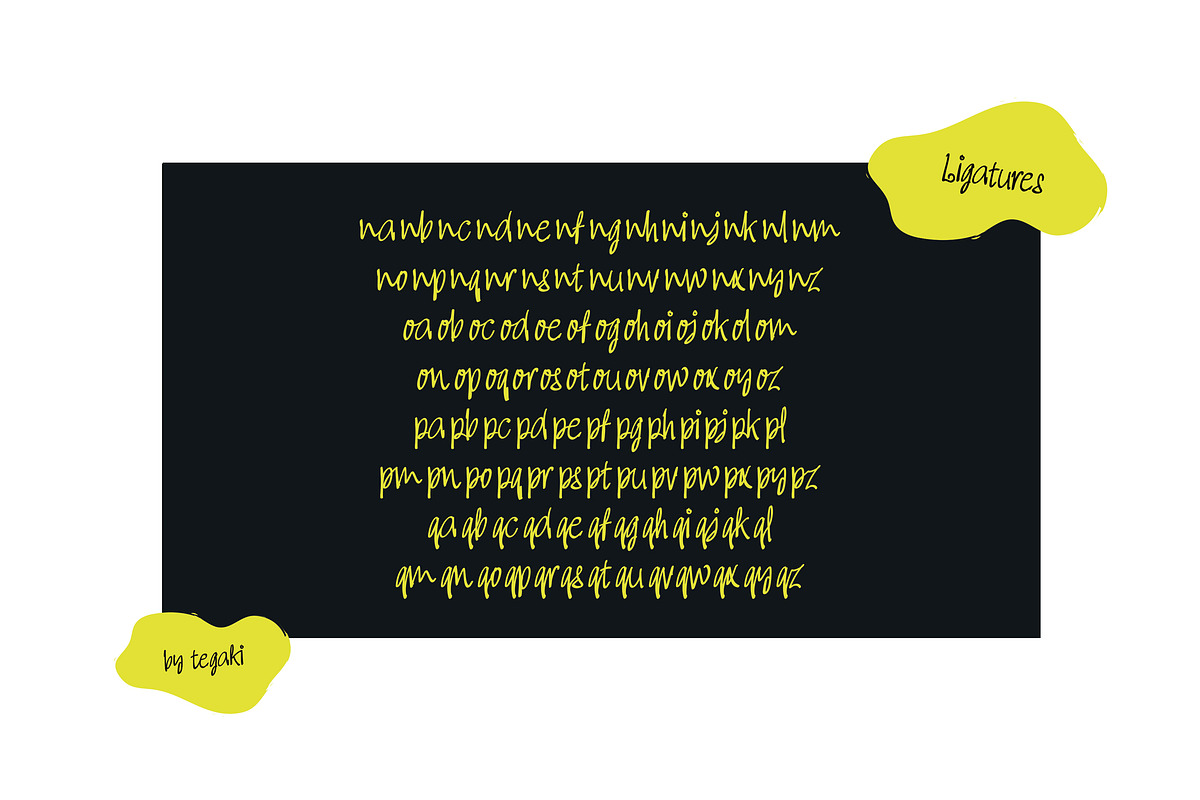 Gestomorp, a Handwritten Font by rudiSasori (Photo 17 of 19)