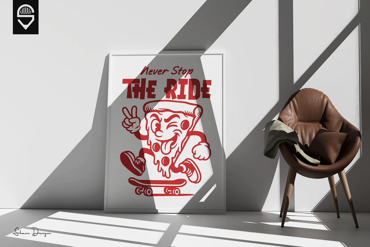 Never stop the ride, T-shirt, a Sport Illustration by shaondesigns (Photo 5 of 7)