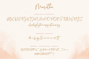 Maretha Script, a Script Font by MJB Letters (Thumbnail 11 of 13)