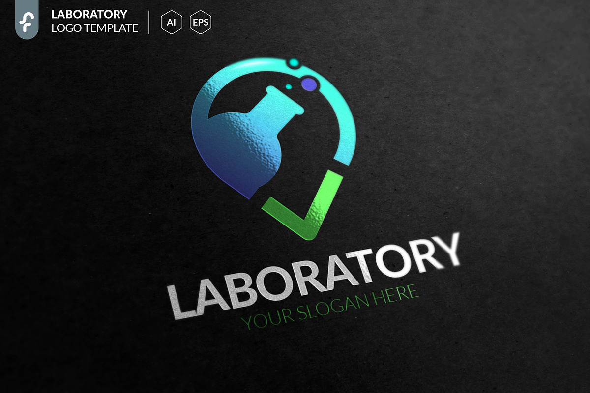 Laboratory Logo, a Branding & Logo Template by ft.studio