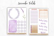 Digital Stickers Lavender Fields, an Illustration by Oh Mia Studio (Thumbnail 3 of 4)