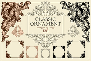 Decorative frames and borders svg