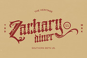 Crayscale-Blackletter Victorian Font, a Blackletter Font by Flawless And Co (Thumbnail 6 of 10)