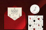 Lucky in Love-Casino Romance Clipart, an Object Illustration by Teresa Art Store (Thumbnail 4 of 5)