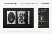 Cassette Mockup Bundle, a Product Mockup by FLYERWRK (Thumbnail 14 of 16)