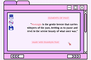 Thumbpix Pixel Font, a Serif Font by Creativetacos (Thumbnail 3 of 7)
