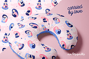 Carried by love - pattern collection, a Pattern Graphic by Brzozowska (Thumbnail 1 of 8)