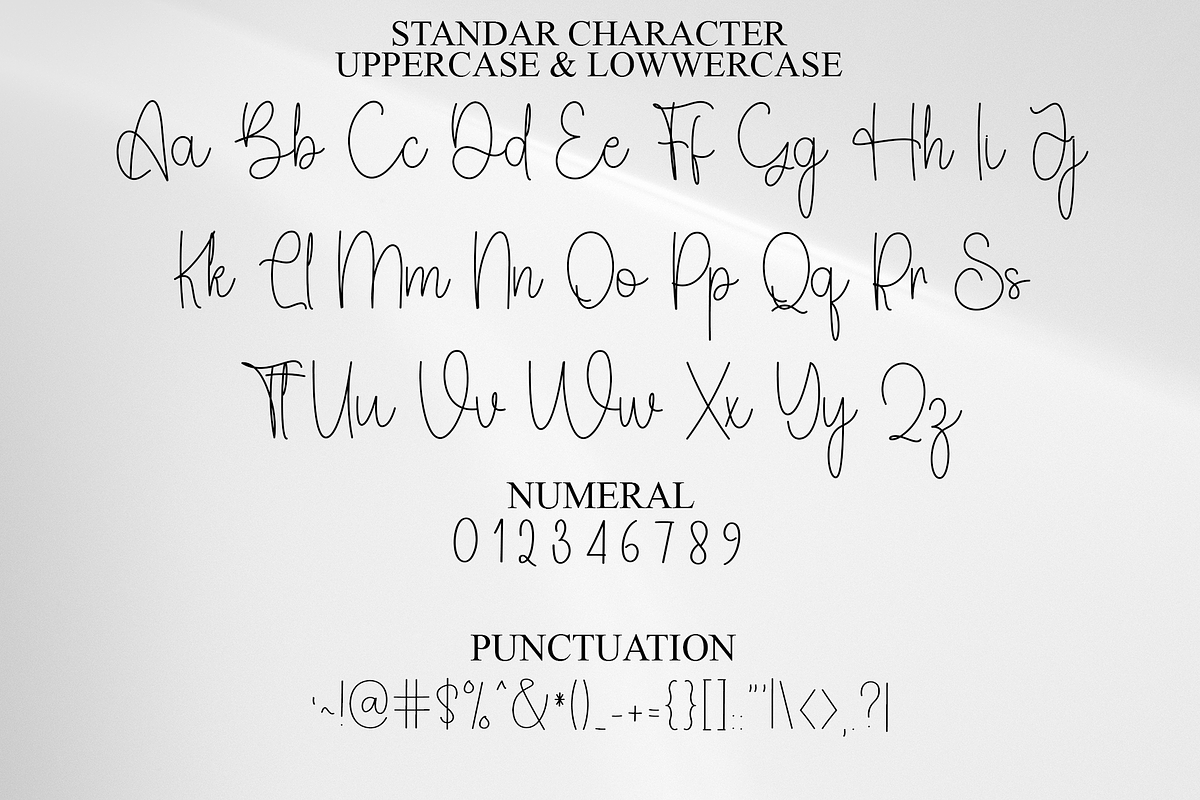Beauty Handwriting, a Handwritten Font by FreshTypeINK (Photo 2 of 8)