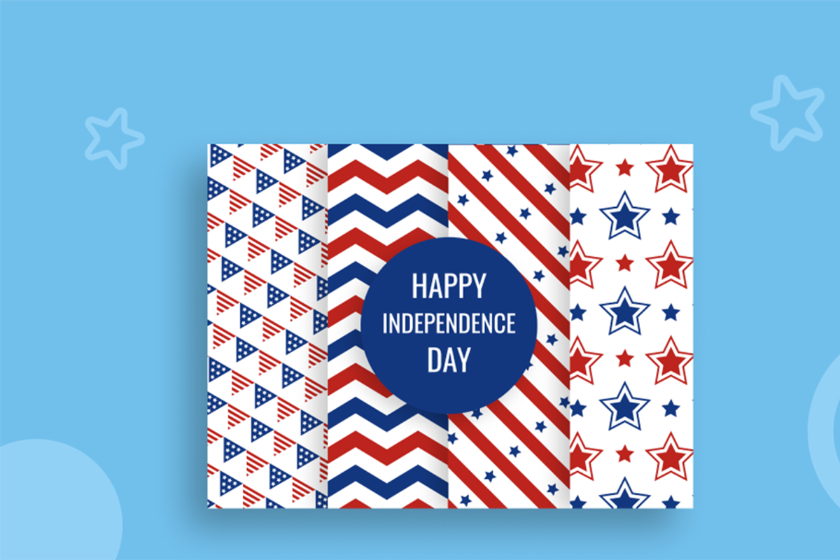 Independence Day Clipart Bundle, a Pattern Graphic by Halfcircle (Photo 4 of 7)