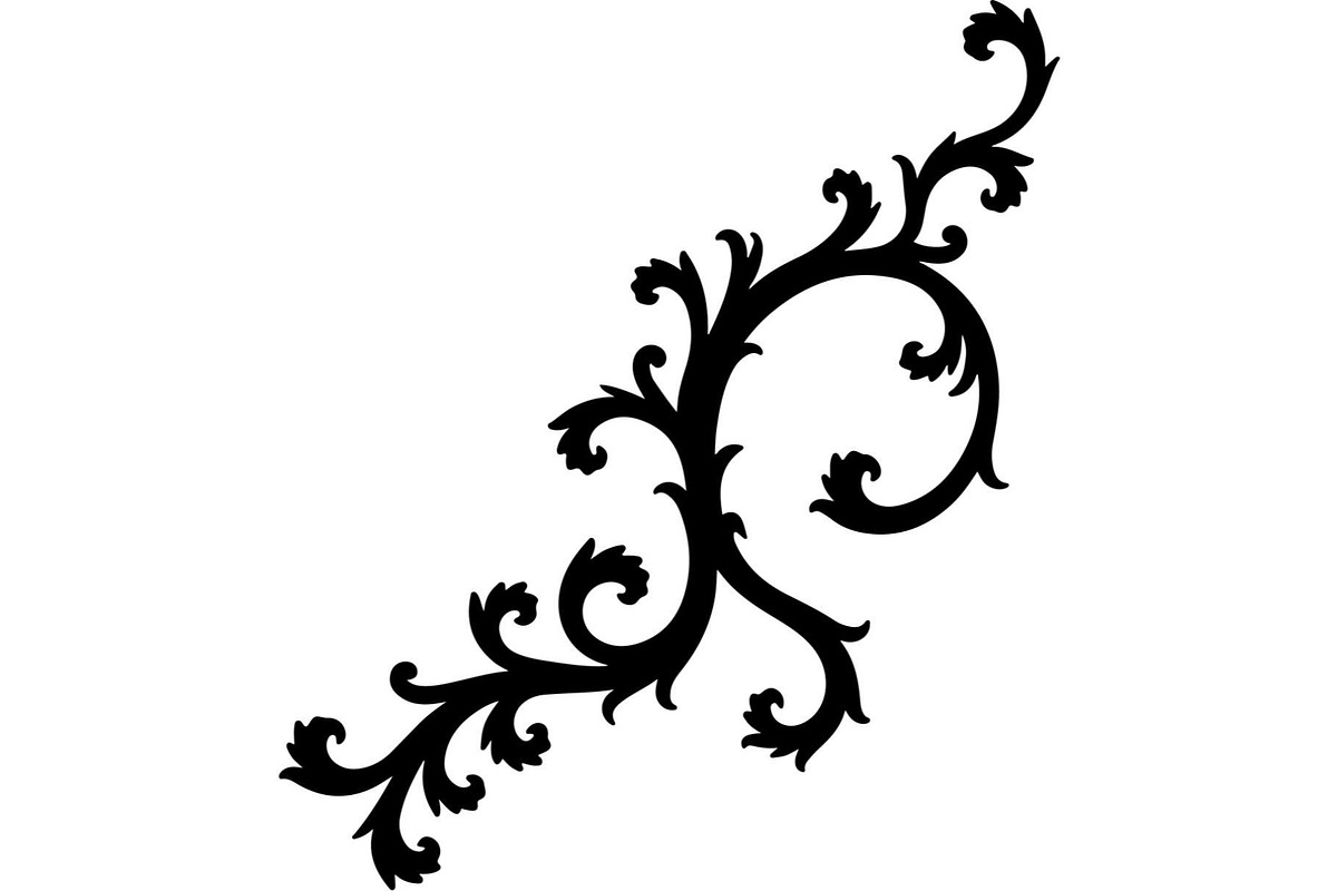 Elegant Floral Flourish, an Object Graphic by Designer_Momina (Photo 5 of 11)