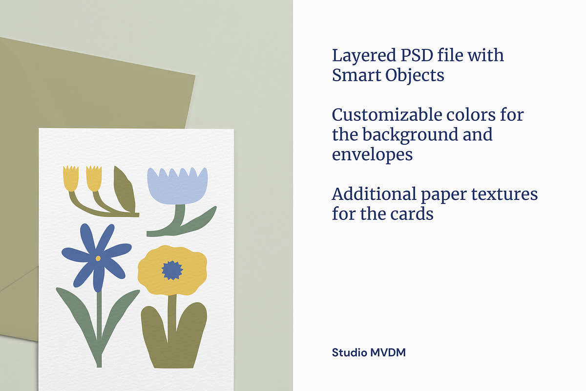 Greeting Card Envelope Mockup Bundle, a Product Mockup by Studio MVDM (Photo 3 of 8)