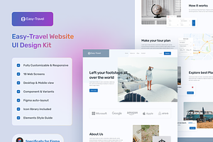 Easy Travel Website Design