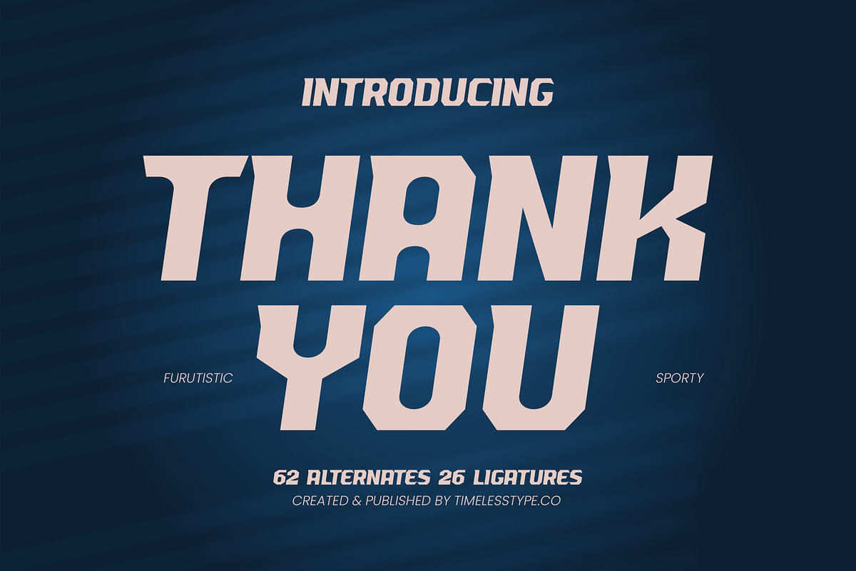 Buzer Rock Futuristic Sport Font, a Sans Serif Font by timelesstype.co (Photo 20 of 20)