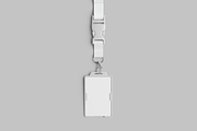 Lanyard ID Badge Mockup, a Merchandise Mockup by graphicsauce (Thumbnail 2 of 4)