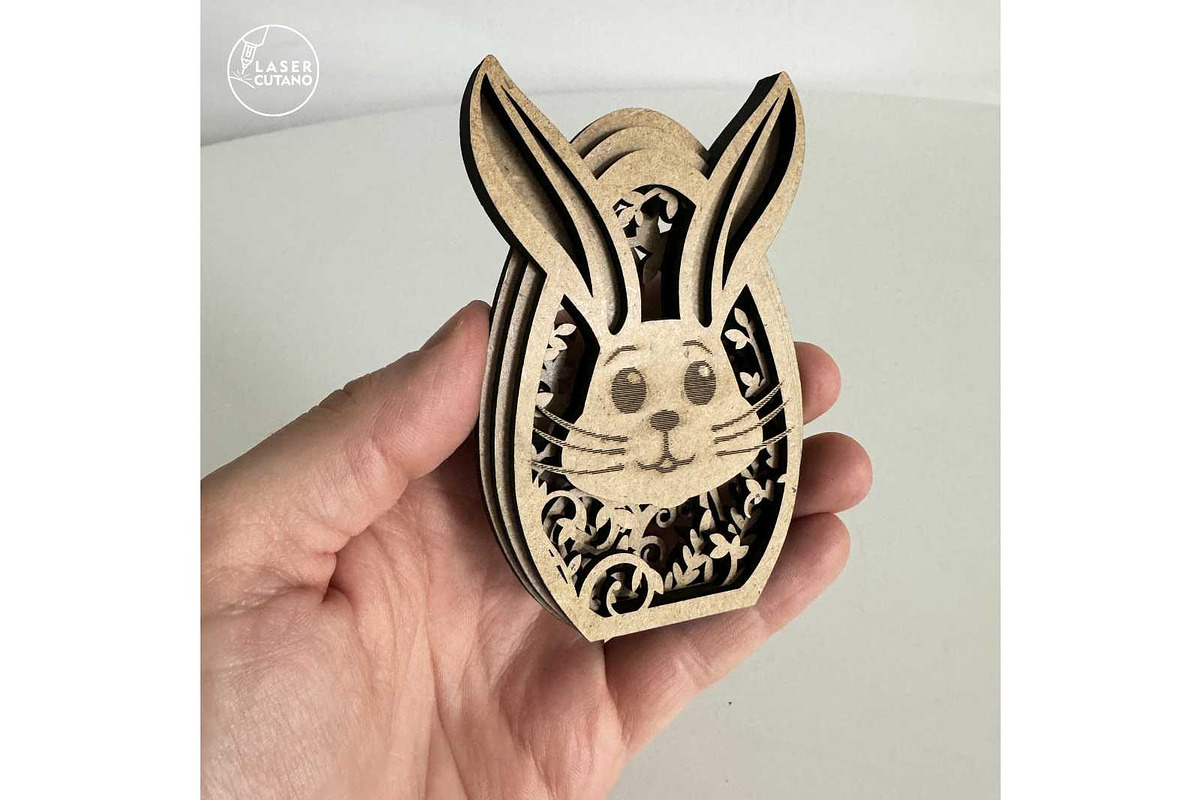 Easter Eggs Bundle Layered Templates, a Templates & Theme by LaserCutano (Photo 4 of 7)