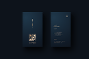 5 in 1 Vertical Luxury Business Card, a Business Card Template by Ctrl space studio (Thumbnail 2 of 5)
