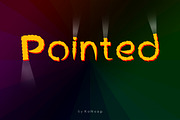 Pointed, a Symbol Font by KoNoap (Thumbnail 1 of 5)