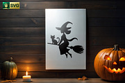 50 Halloween Witch SVG Designs, a Person Illustration by pixaroma (Thumbnail 5 of 7)