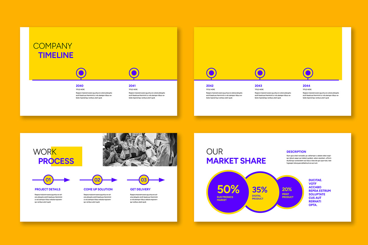 Company Profile Presentation, a Presentation Template by ContestDesign (Photo 4 of 6)