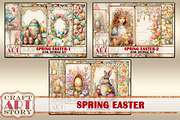 Spring Easter-3 junk journal Kit, a Seasonal Illustration by CraftArtStory (Thumbnail 6 of 6)