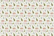Beauty routine patterns, a Pattern Graphic by Lyolya Profitrolya (Thumbnail 3 of 3)