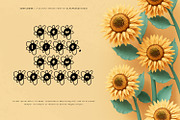 Sun Flower - Decorative Display Font, a Symbol Font by Alpaprana (Thumbnail 5 of 10)