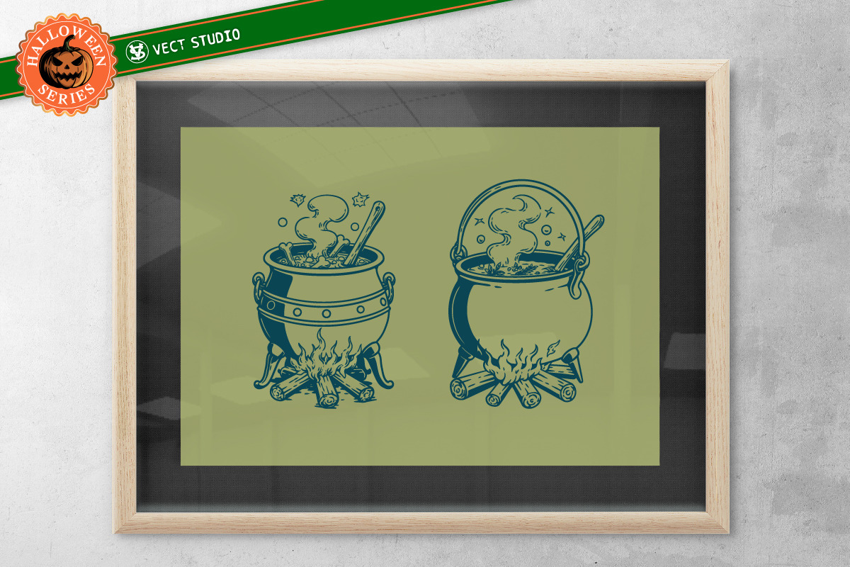 14 Witch Tools Stamp Brushes, a Brush Add-On by vectstudio (Photo 9 of 11)