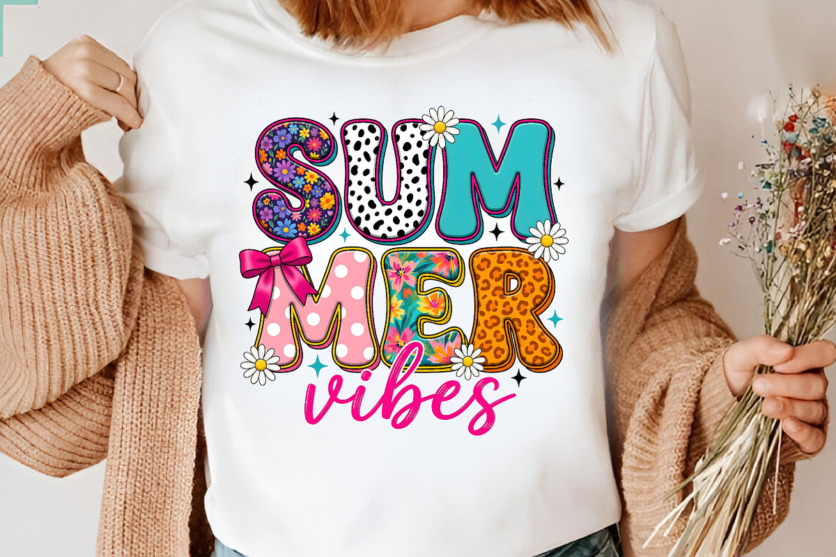 Summer Vibes Shirt PNG, Shirt Png, an Illustration by CreationArt (Photo 4 of 5)