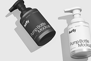 Pump Bottle Mockup 2 Scenes, a Household Mockup by graphicsauce (Thumbnail 4 of 4)