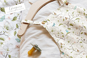 Butterfly and Magnolias Pattern, a Pattern Graphic by bhldesigns (Thumbnail 6 of 7)