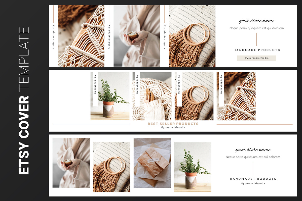 Canva ETSY Banner Template, a Templates & Theme by illycreative (Photo 7 of 9)