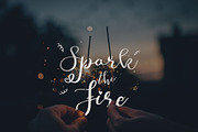 Sometimes Maybe + Extras, a Script Font by Rawberry Strubarb Ink. (Thumbnail 4 of 8)
