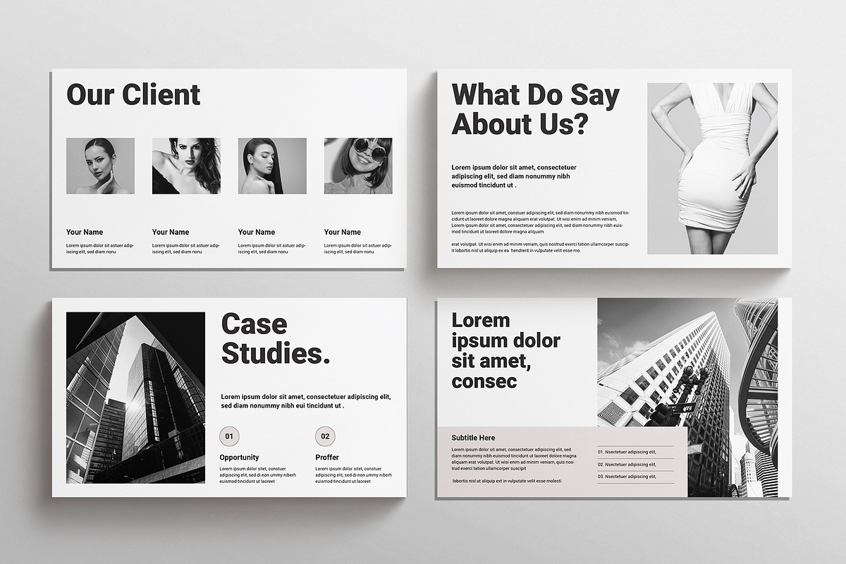 Agency Presentation Template, a Presentation Template by E-Type (Photo 4 of 5)