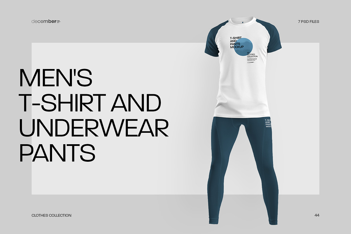 Mockups T-Shirt and Underwear Pants, a Shirt Mockup by Grow Design Craft Studio (Photo 1 of 10)