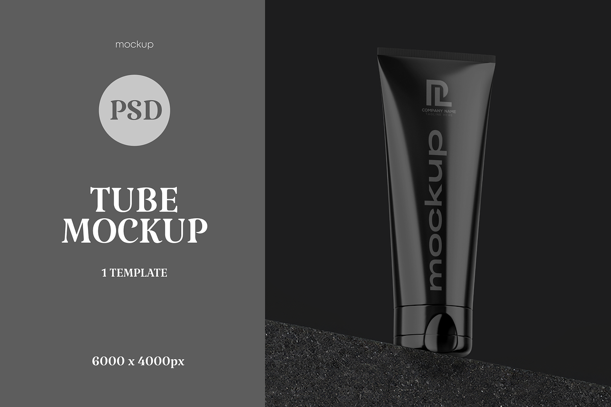 Cosmetic Tube Mockup, a Packaging Mockup by PopotLane (Photo 1 of 4)