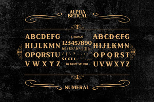 Ethdago - Vintage Classic Font