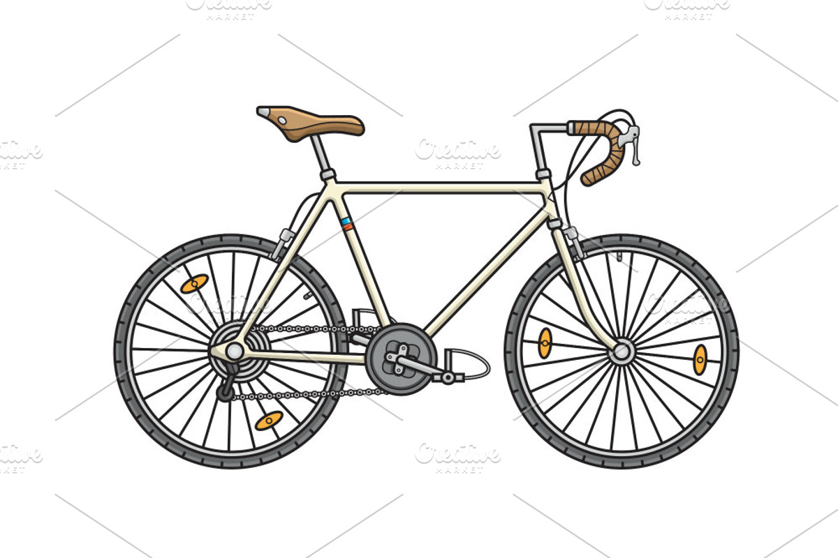 Big set of twelve different bicycles, a Healthcare Illustration by WINS Doodle shop (Photo 14 of 17)