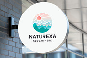 Naturexa Moving Toward Logo, a Branding & Logo Template by Design_Planet (Thumbnail 1 of 3)