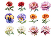 Sweet Flowers, an Illustration by Design Market (Thumbnail 3 of 3)